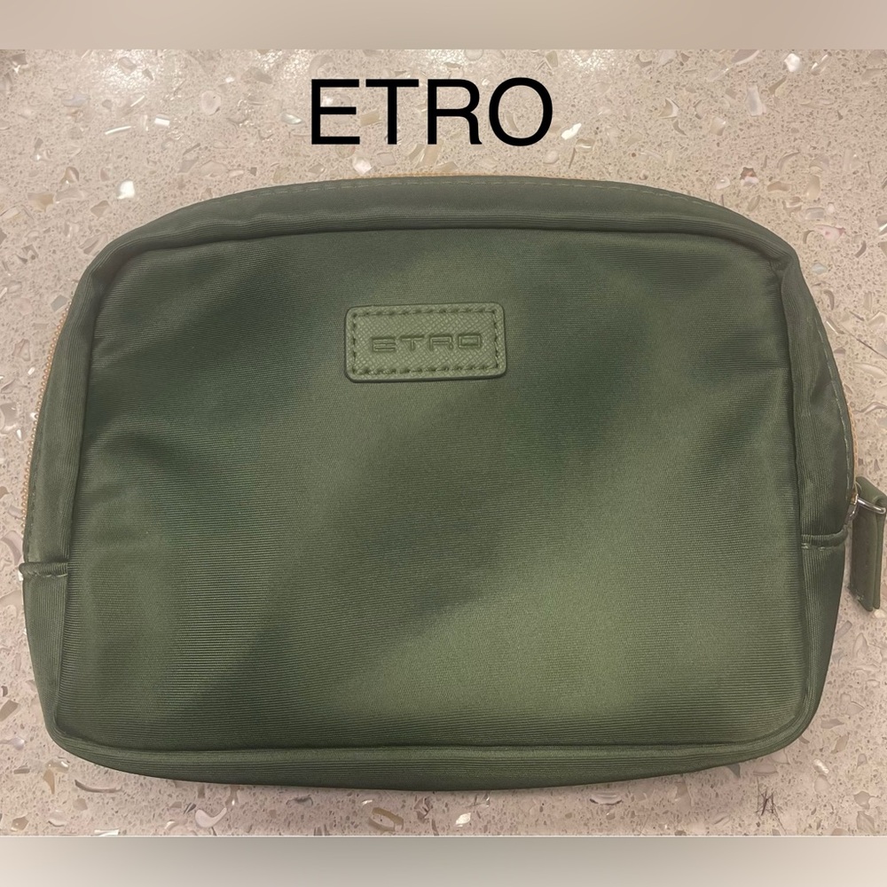 Etro Cosmetics Bag Green